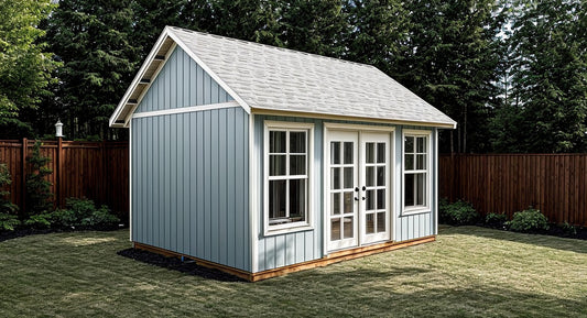 12x16 She Shed Plans-TriCityShedPlans