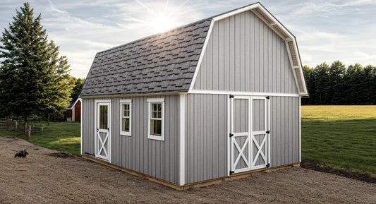 16x20 Barn Shed Plans-TriCityShedPlans