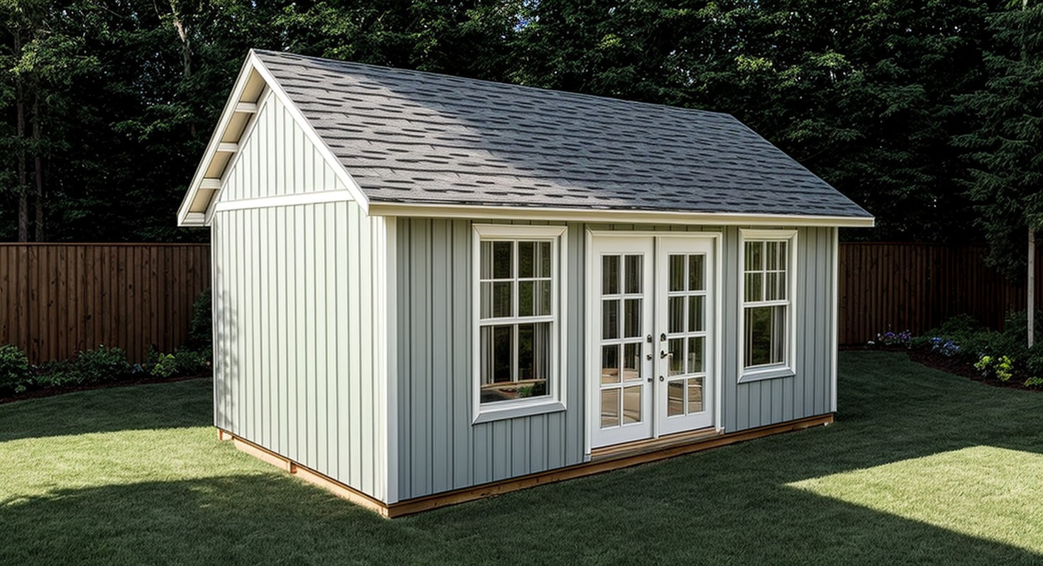 12x20 She Shed Plans-TriCityShedPlans