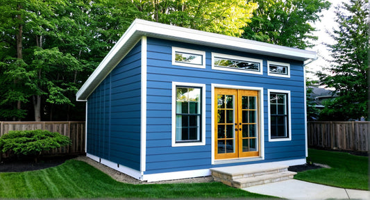 16x20 Office Shed Plans-TriCityShedPlans