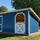 10x16 Goat Shed Plans-TriCityShedPlans