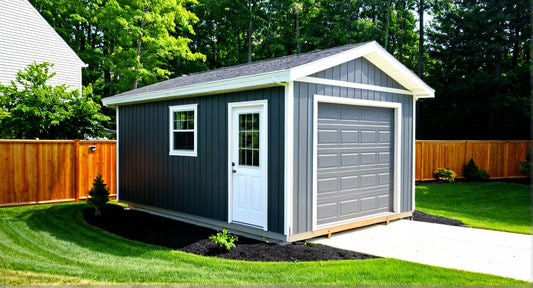 12x20 Garage Plans-TriCityShedPlans