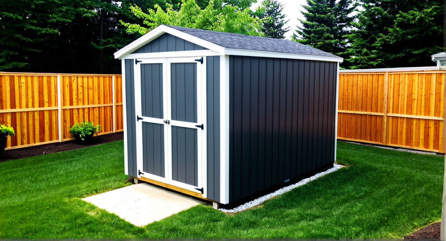 8x12 Storage Shed Plans-TriCityShedPlans