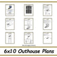 6x10 Outhouse Plans-TriCityShedPlans