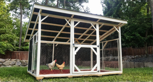 8x12 Chicken Run Plans-TriCityShedPlans