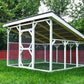 12x12 Chicken Run Plans-TriCityShedPlans