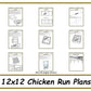 12x12 Chicken Run Plans-TriCityShedPlans