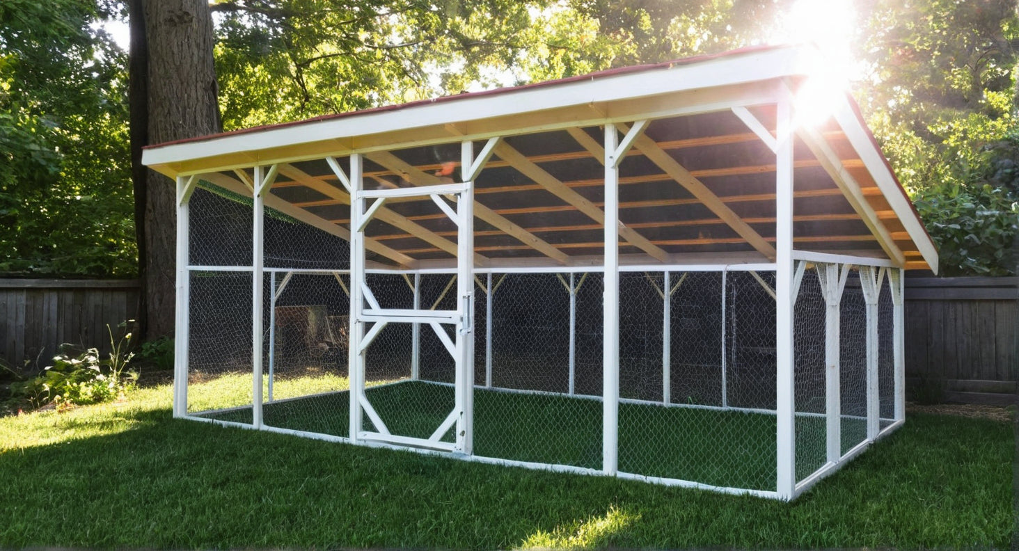 12x20 Chicken Run Plans-TriCityShedPlans