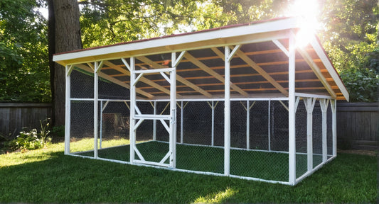 12x20 Chicken Run Plans-TriCityShedPlans