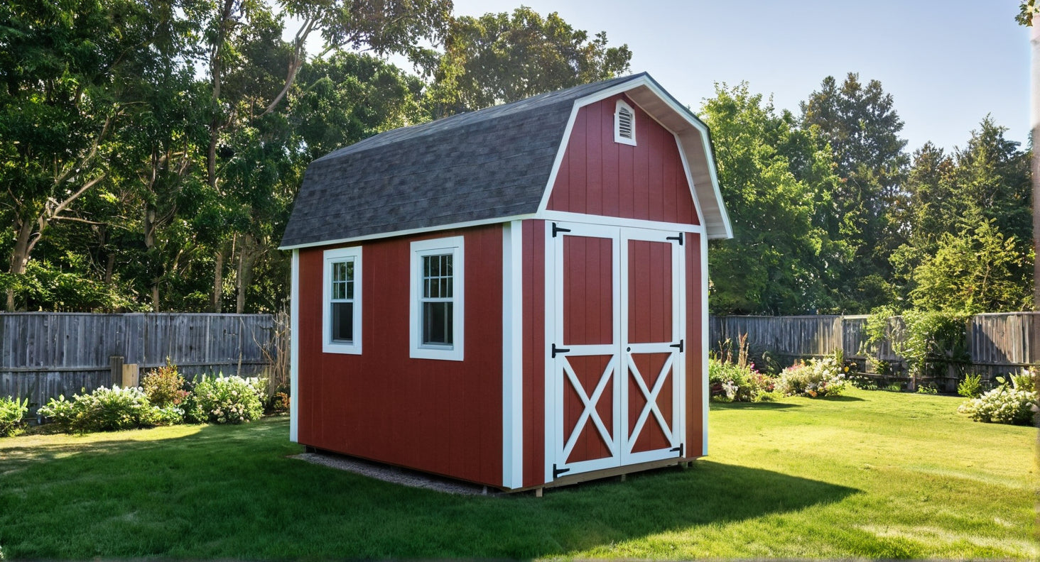 8x12 Barn Shed Plans-TriCityShedPlans
