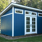 10x16 Backyard Office Plans-TriCityShedPlans