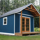 12x20 Gable Cabin Plans-TriCityShedPlans