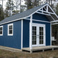 12x24 Gable Cabin Plans-TriCityShedPlans