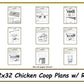 12x32 Chicken Coop Plans with Run-TriCityShedPlans