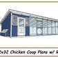 12x32 Chicken Coop Plans with Run-TriCityShedPlans