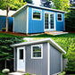 8x12 & 8x16 Lean-To Shed Plan Bundle-TriCityShedPlans