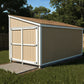 8x16 Lean-To Shed Plans w/ End wall Doors - PDF Download
