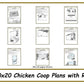 10x20 Chicken Coop Plans with Run-TriCityShedPlans