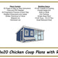 10x20 Chicken Coop Plans with Run-TriCityShedPlans