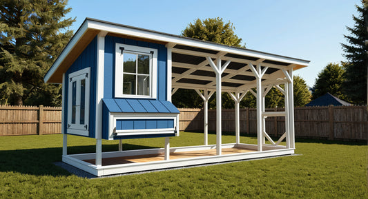 6x16 Chicken Coop Plans W/ Build Video!-TriCityShedPlans