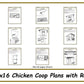 6x16 Chicken Coop Plans W/ Build Video!-TriCityShedPlans