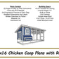 6x16 Chicken Coop Plans W/ Build Video!-TriCityShedPlans