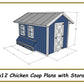 8x12 Chicken Coop Plans with Storage!-TriCityShedPlans