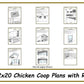 12x20 Chicken Coop Plans with Run-TriCityShedPlans