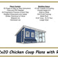 12x20 Chicken Coop Plans with Run-TriCityShedPlans