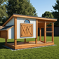 Chicken Coop 4x8 Plans - PDF Download-TriCityShedPlans