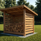 4x8 Firewood Shed Plans-TriCityShedPlans