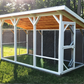 Chicken Run 6x12 - TriCityShedPlans