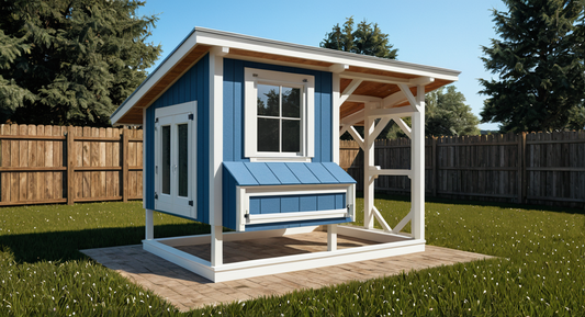 6x8 Chicken Coop Plans W/ Build Video! - PDF Download