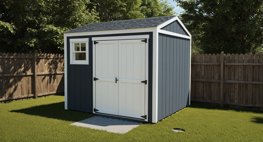 8x10 Garden Shed Plans-TriCityShedPlans