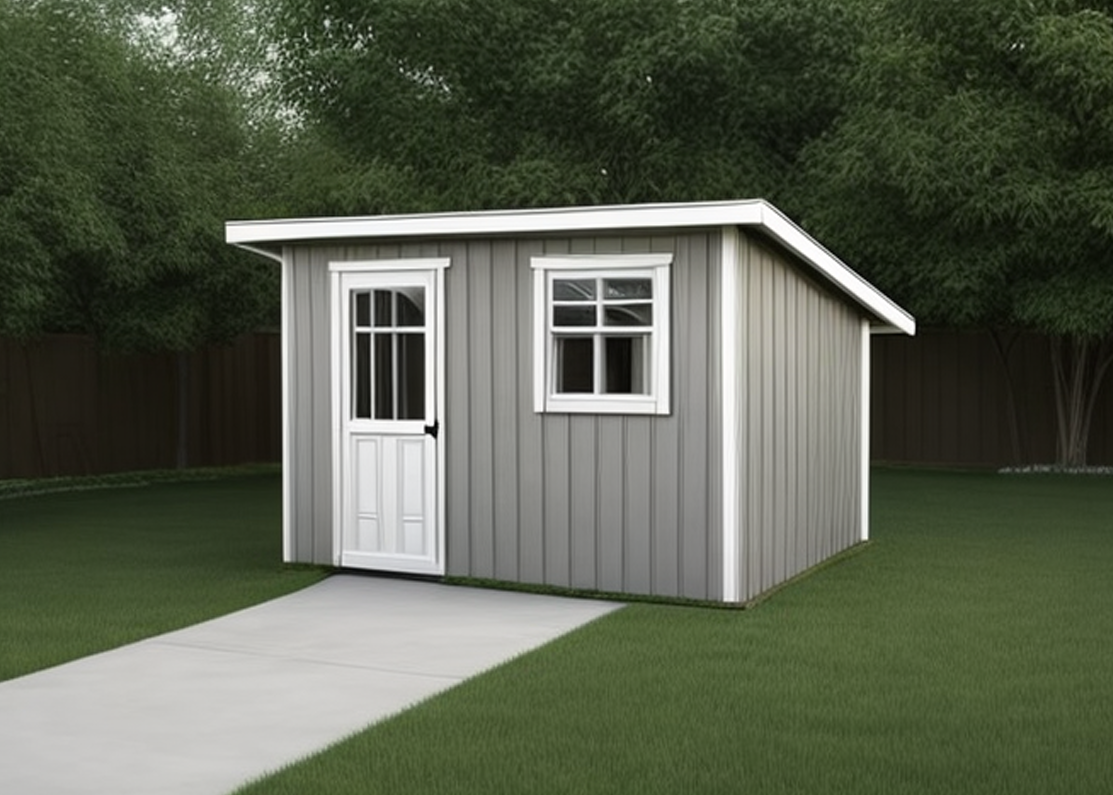 Lean-To Shed Plans 8x12 - TriCityShedPlans