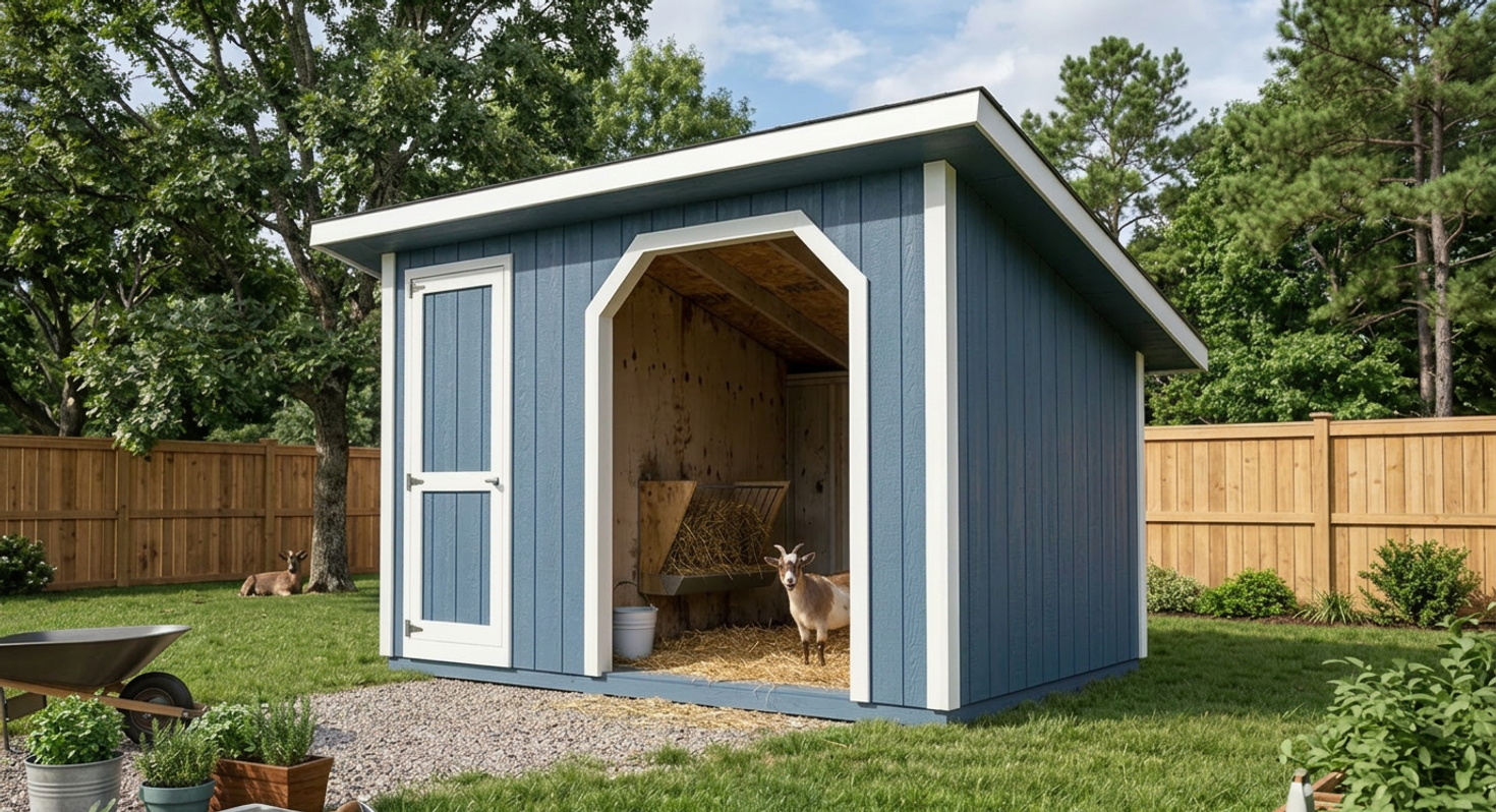 8x12 Animal Shelter Plans-TriCityShedPlans