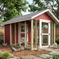 8x12 Chicken Coop Plans w/ Run-TriCityShedPlans