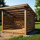 8x8 Firewood Shed Plans-TriCityShedPlans
