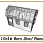 10x16 Barn Shed Plans