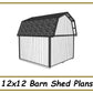 12x12 Barn Shed Plans
