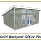 16x24 Office Shed Plans