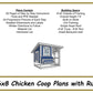 6x8 Chicken Coop Plans W/ Build Video! - PDF Download