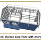 8x16 Chicken Coop Plans with Storage! - Gable Chicken Coop