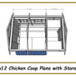8x12 Chicken Coop Plans with Storage!-TriCityShedPlans