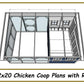12x20 Chicken Coop Plans with Run-TriCityShedPlans