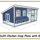 10x20 Chicken Coop Plans with Run