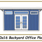 Digital - 10x16 Backyard Office Plans