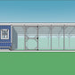 10x32 Chicken Coop Plans with Run