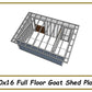 10x16 Goat Shed Plans w/ Full Floor-TriCityShedPlans