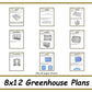 8x12 Greenhouse Plans-TriCityShedPlans